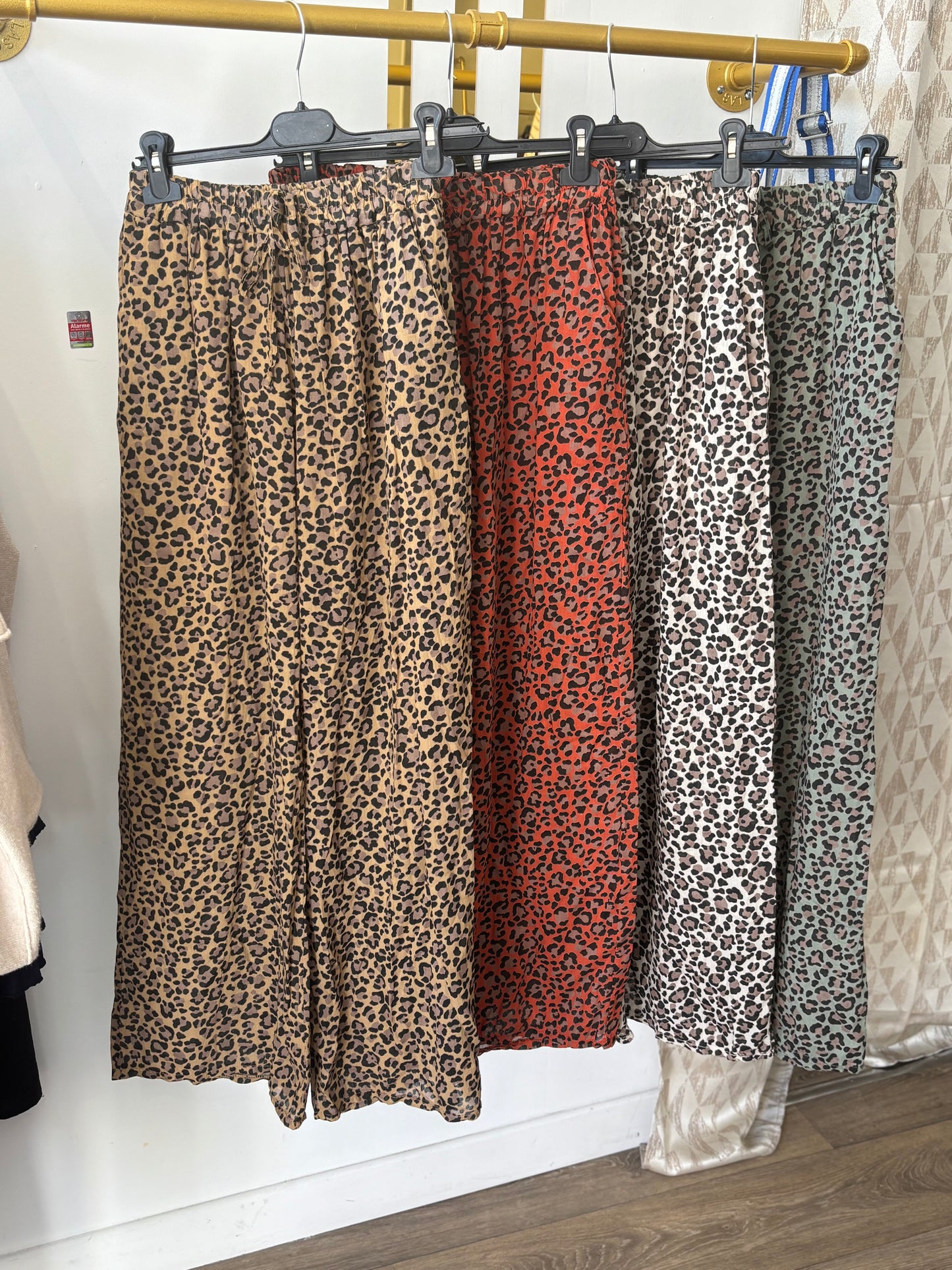 Pantalon léopard