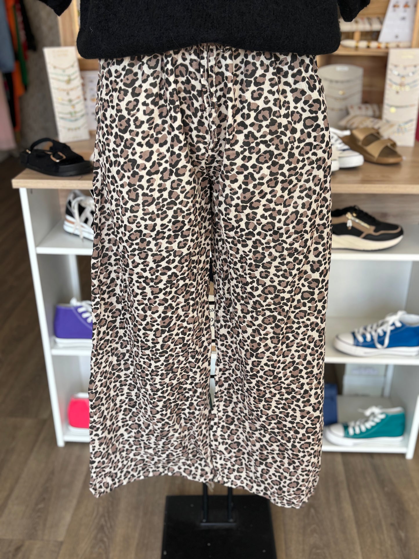 Pantalon léopard