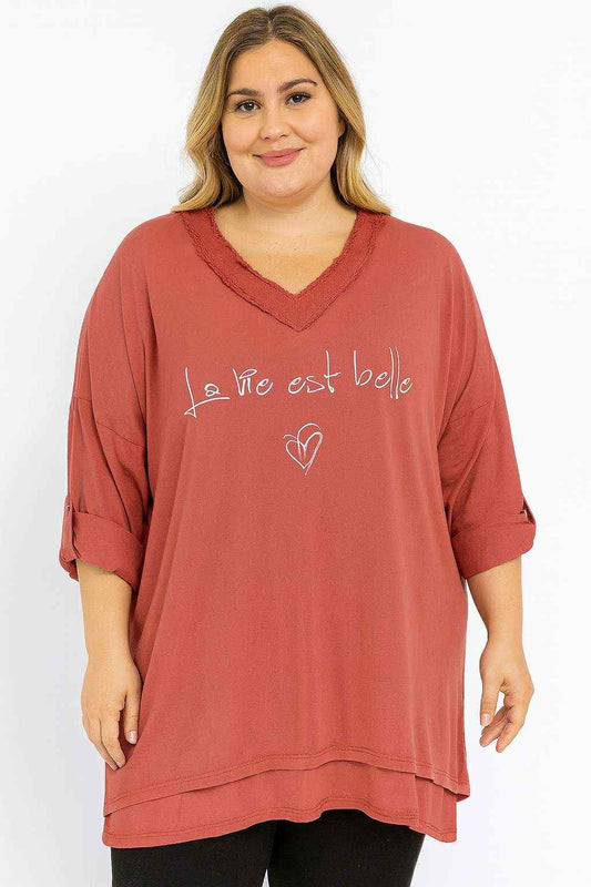 Pull LA VIE EST BELLE