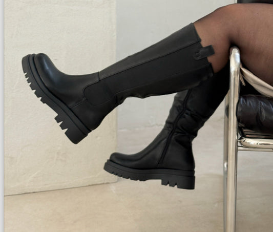 Bottes mollets larges GIULIA