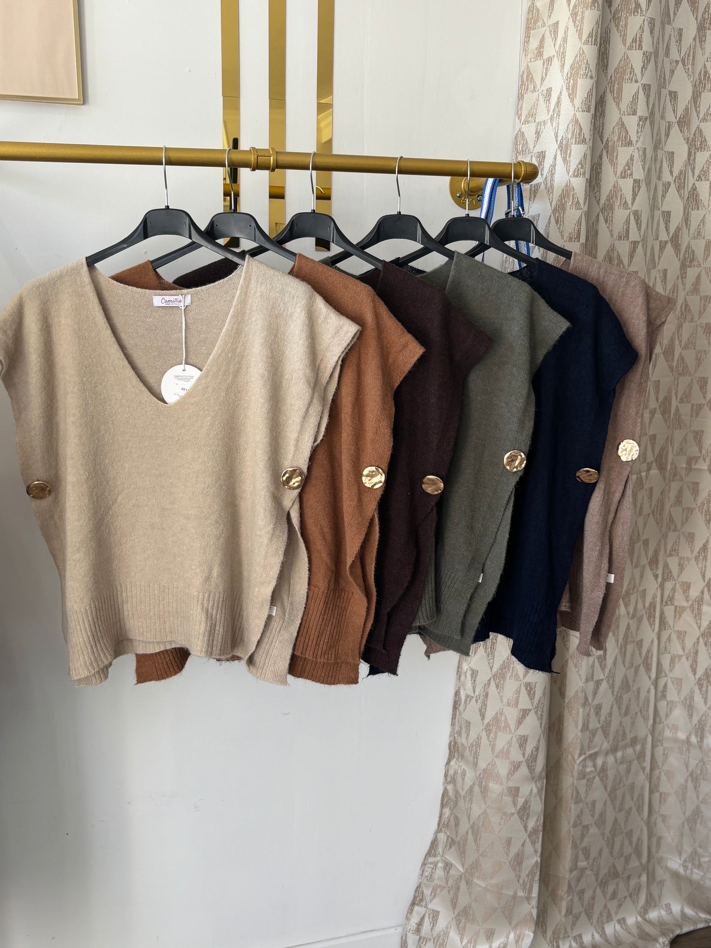 Pull sans manche