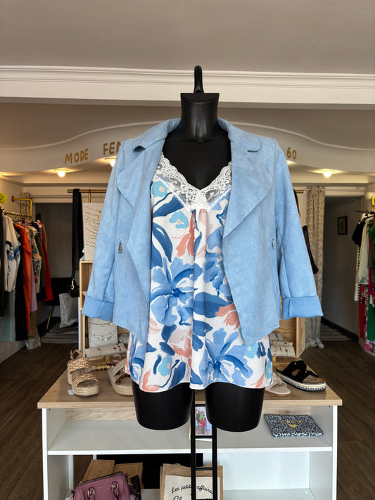 Perfecto Suédine – Chic & Doux