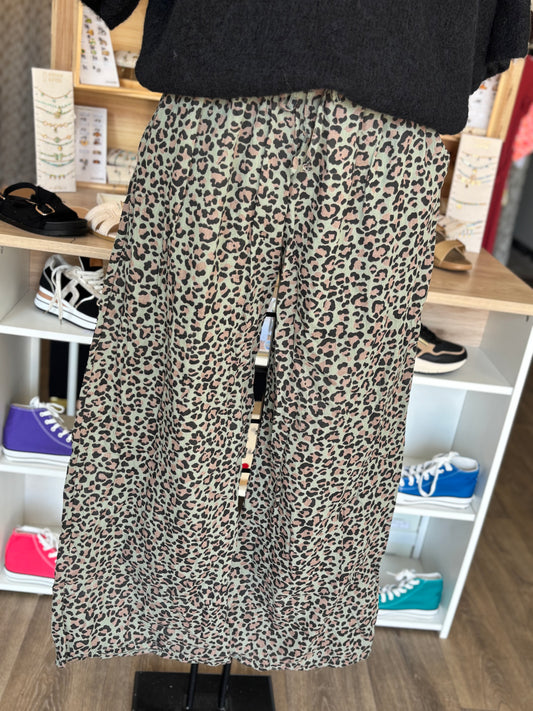 Pantalon léopard