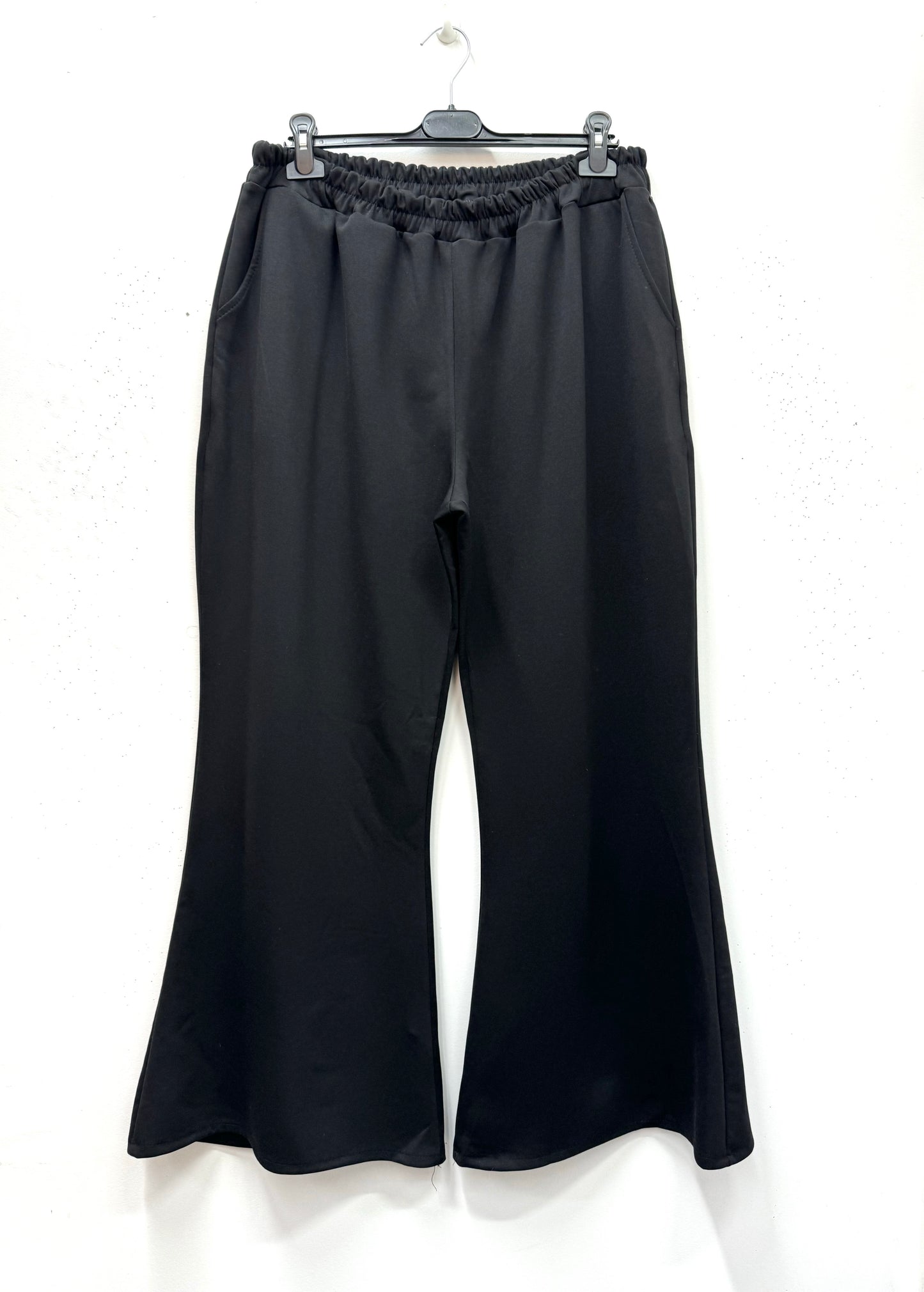 Pantalon Flare Décontracté en Néoprène – Grande Taille TU 52/54