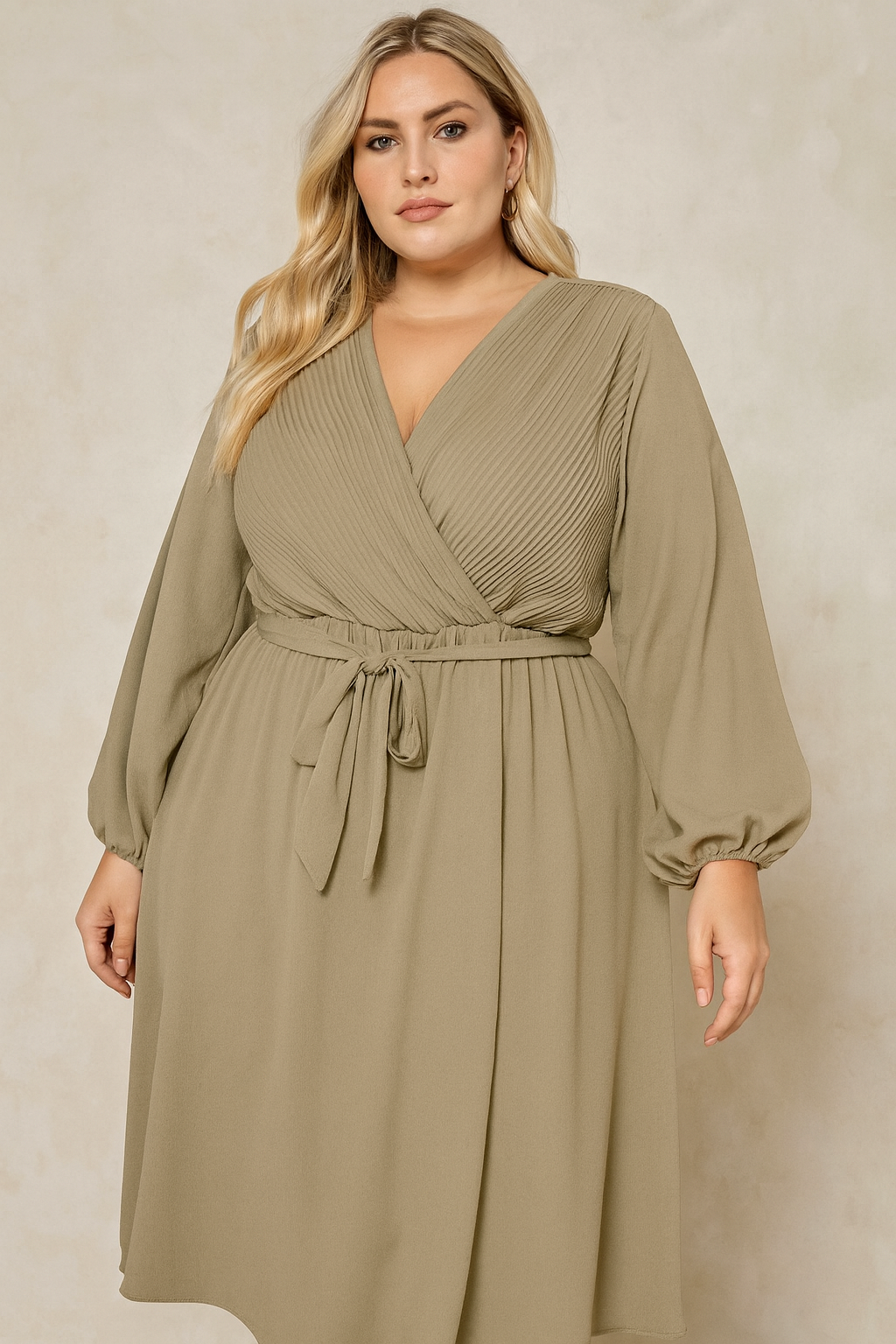 Robe courte cache cœur